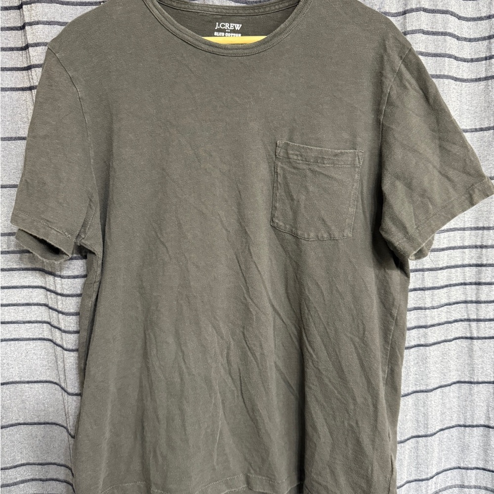 J. Crew Dark Grey Short Sleeve Tee